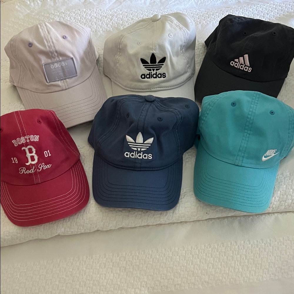 Adidas and Nike womens Cap Collection - Multi-Color
